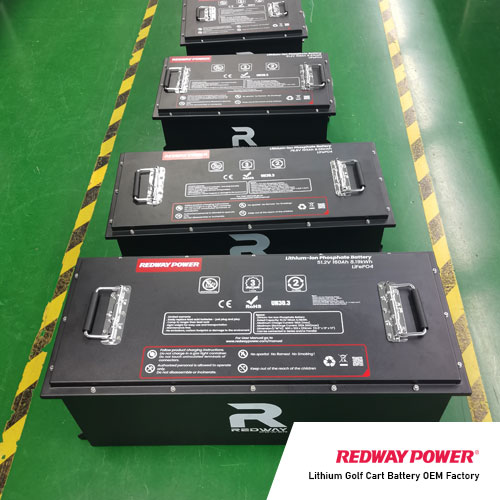 48v lithium golf cart battery oem factory lfp