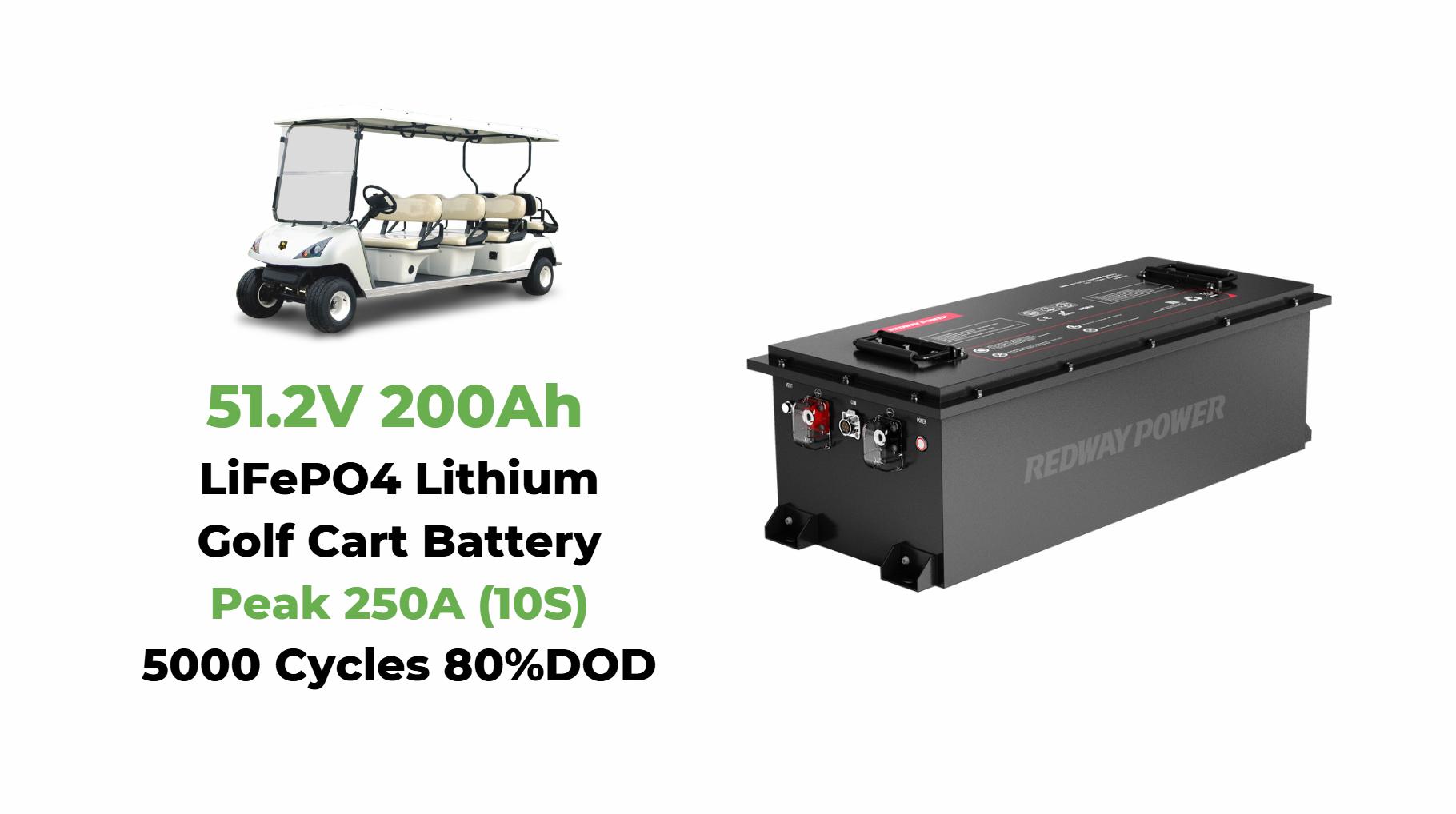 How to Choose a 200Ah Golf Cart Battery