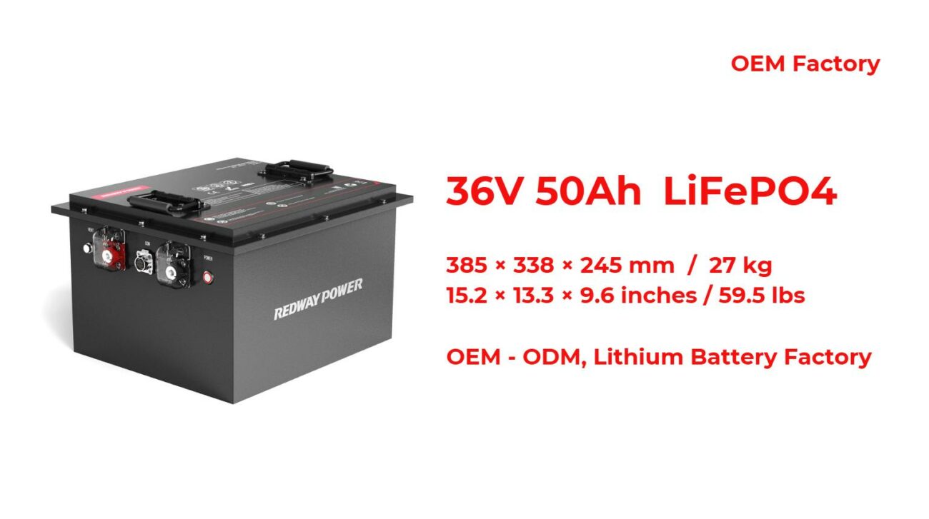 What You Should Know About the 36V 50Ah Lithium Golf Cart Battery