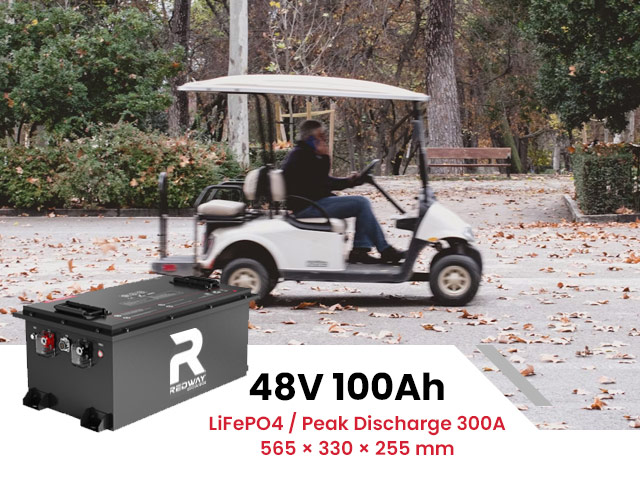 factory 51.2v 48v 100ah golf cart lithium battery